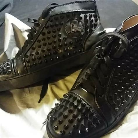 louis vuitton spiked sneakers